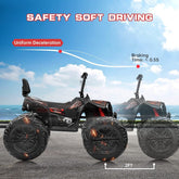 Hollicy GT1000 Quad Electric Bike 24V/4M Red - Colorland Toys